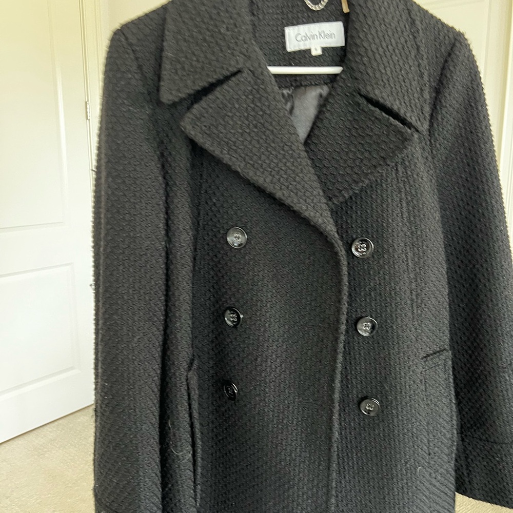 Calvin Klein Charcoal Woven Jacket